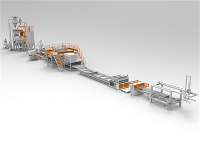 LVT põrandate tootmisliin